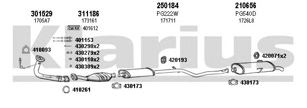Exhaust System 630511E