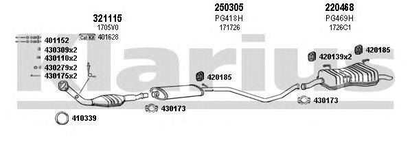 Exhaust System 630522E