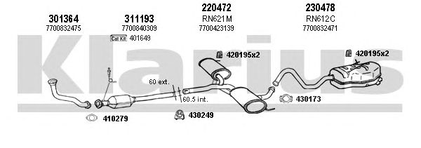Exhaust System 720552E