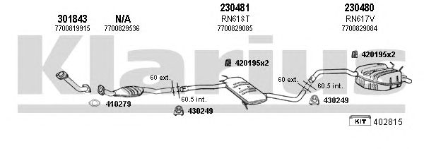 Exhaust System 720597E