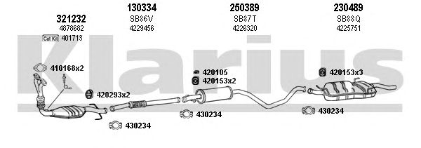 Exhaust System 750091E