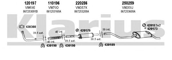 Exhaust System 930500E