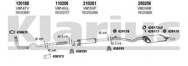 Exhaust System 930653E