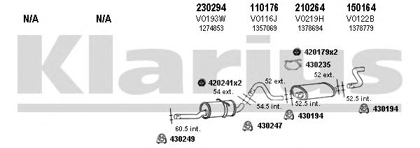 Exhaust System 960176E