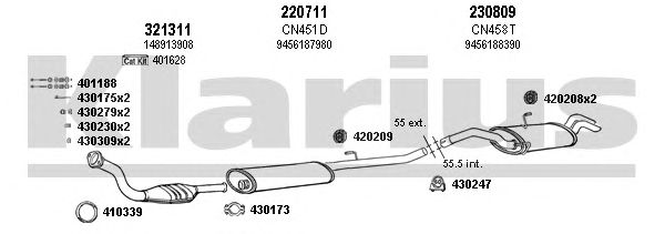 Exhaust System 330877E