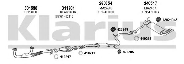 Exhaust System 570157E