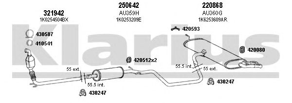 Exhaust System 940525E