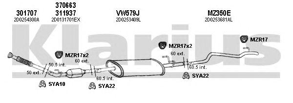 Exhaust System 931096U