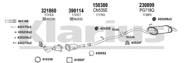 Exhaust System 180700E