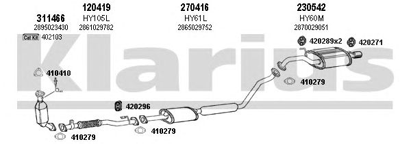 Exhaust System 450103E