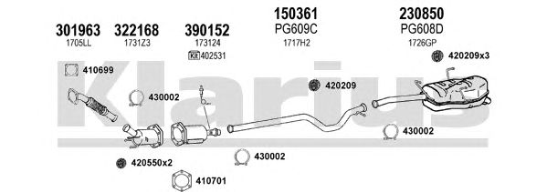 Exhaust System 630992E