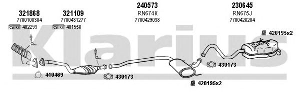 Exhaust System 721037E