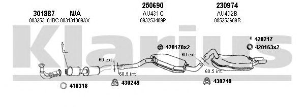 Exhaust System 940670E