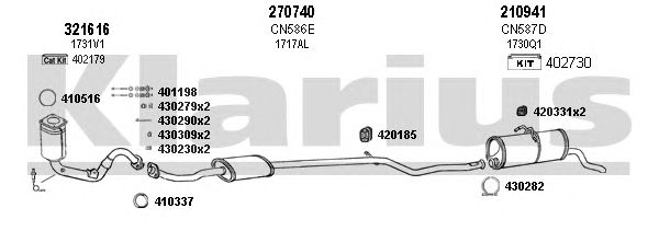 Exhaust System 180768E