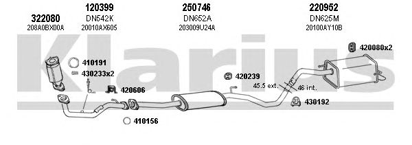Exhaust System 270548E