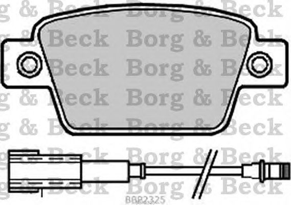 Brake Pad Set, disc brake BBP2325