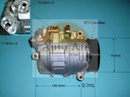 Compressor, airconditioning 14-9644
