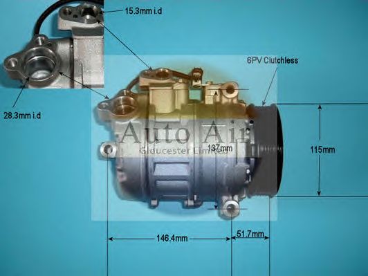 Compressor, airconditioning 14-9644P