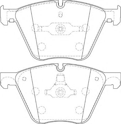 Brake Pad Set, disc brake WBP24436A