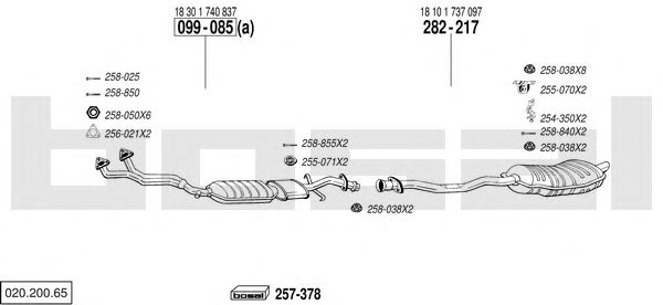 Exhaust System 020.200.65