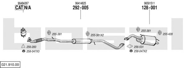 Exhaust System 021.910.00