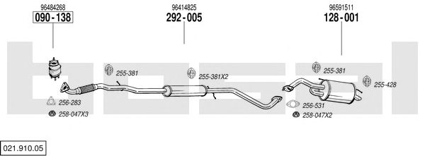 Exhaust System 021.910.05