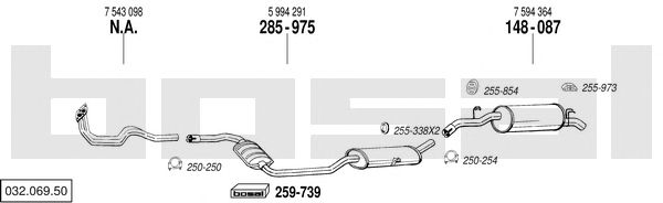 Exhaust System 032.069.50