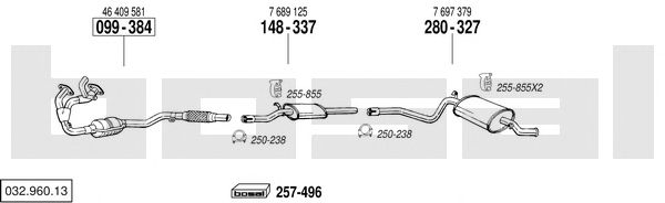 Exhaust System 032.960.13
