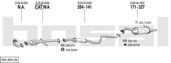 Exhaust System 050.950.06