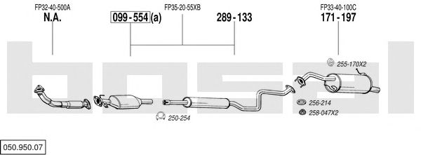 Exhaust System 050.950.07