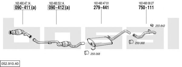 Exhaust System 052.910.40