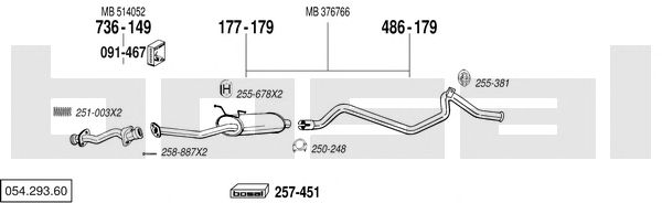 Exhaust System 054.293.60