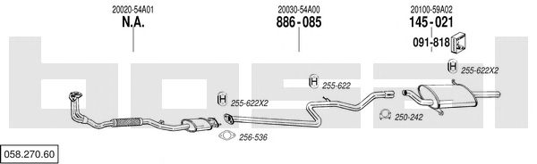 Exhaust System 058.270.60