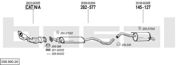 Exhaust System 058.990.20