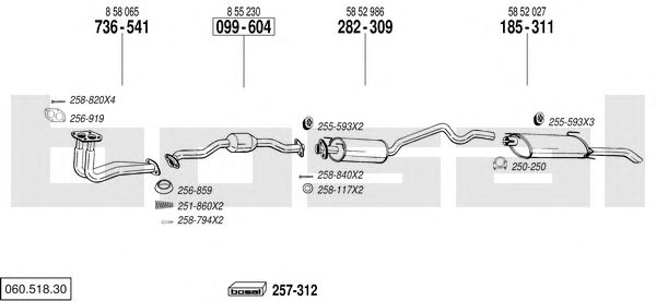 Exhaust System 060.518.30
