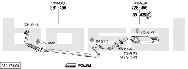 Exhaust System 084.178.00