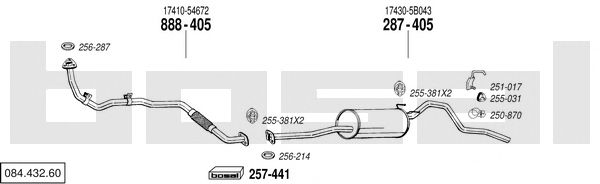 Exhaust System 084.432.60