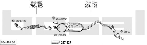 Exhaust System 084.481.60