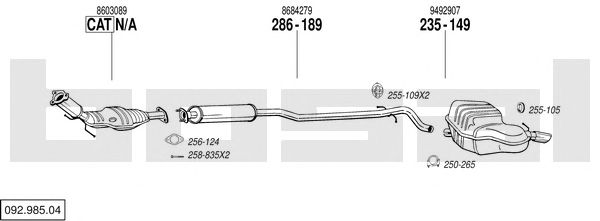 Exhaust System 092.985.04