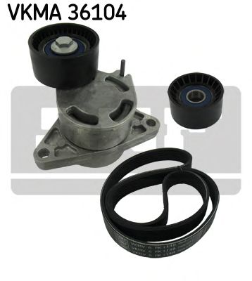 V-Ribbed Belt Set VKMA 36104