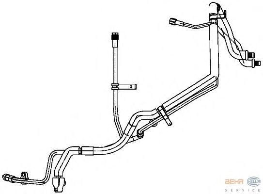 High-/Low Pressure Line, air conditioning 9GS 351 338-741