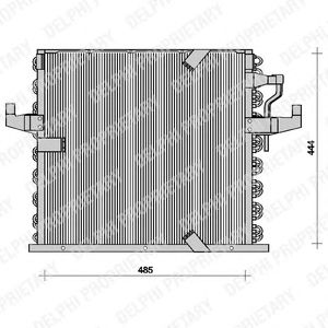 Condensator, airconditioning TSP0225016