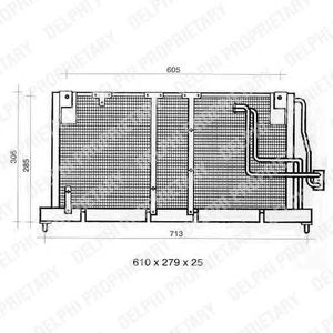 Condenser, air conditioning TSP0225354