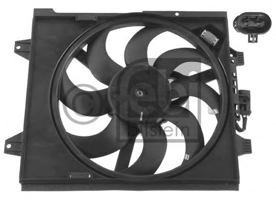 Fan, radiator 37167