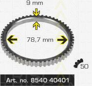 Sensor Ring, ABS 8540 40401