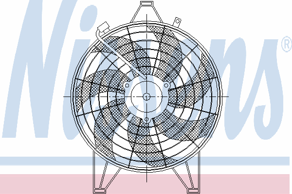 Ventilator, condensator airconditioning 85531