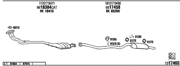 Exhaust System BW31604