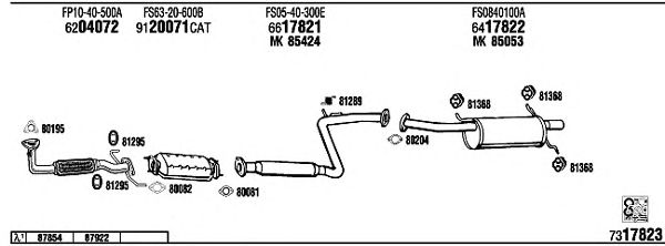 Exhaust System MA20163