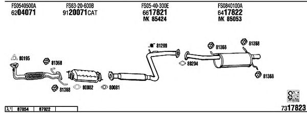Exhaust System MA20165