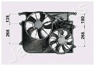 Fan, radiator VNT312011